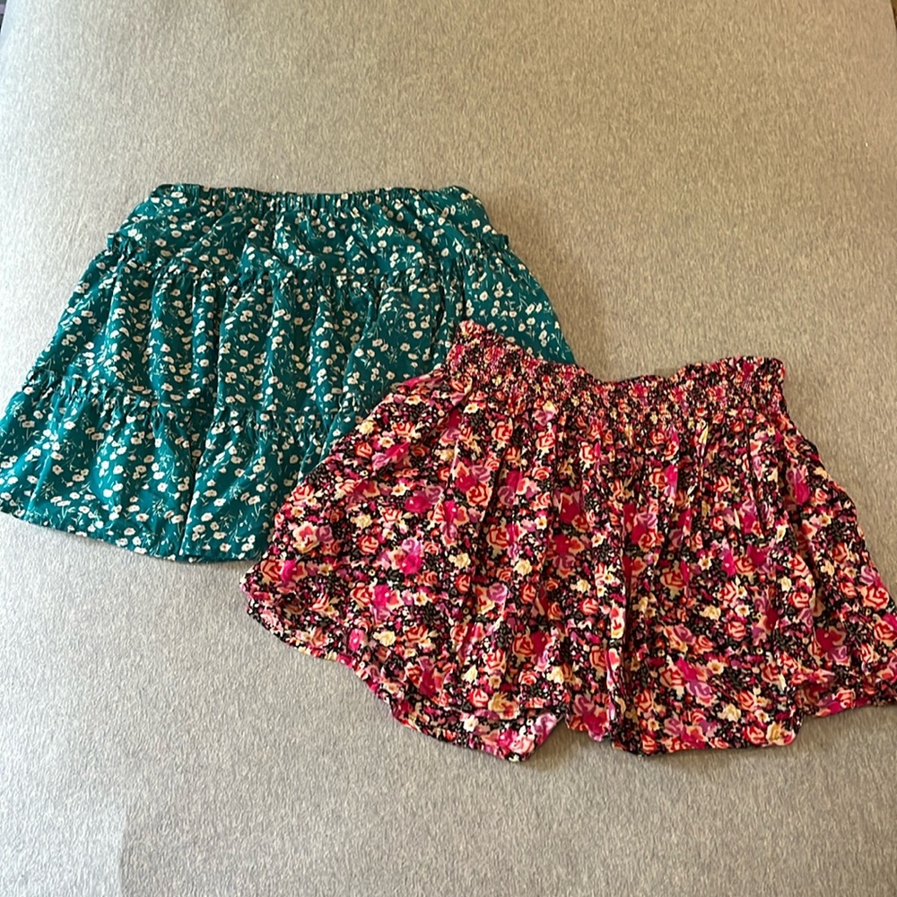 Floral skirt bundle